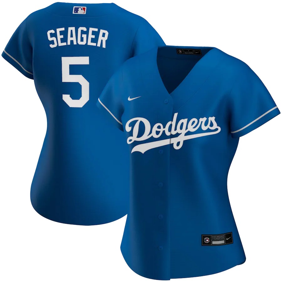 Corey Seager Los Angeles Dodgers Women's Alternate 2020 Replica Player Jersey ÃƒÂ¢Ã¢â€šÂ¬Ã¢â‚¬Å“ Royal
