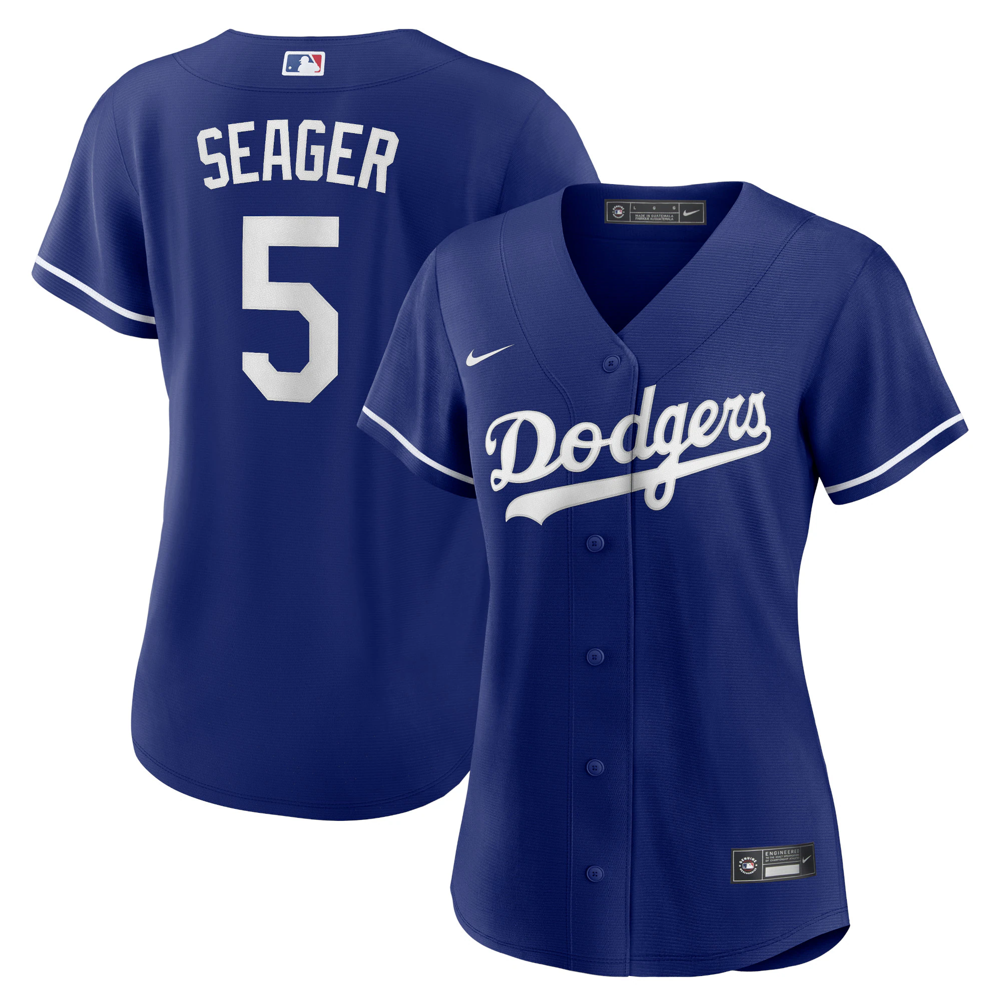 Corey Seager Los Angeles Dodgers Women's Alternate Replica Player Jersey - Royal