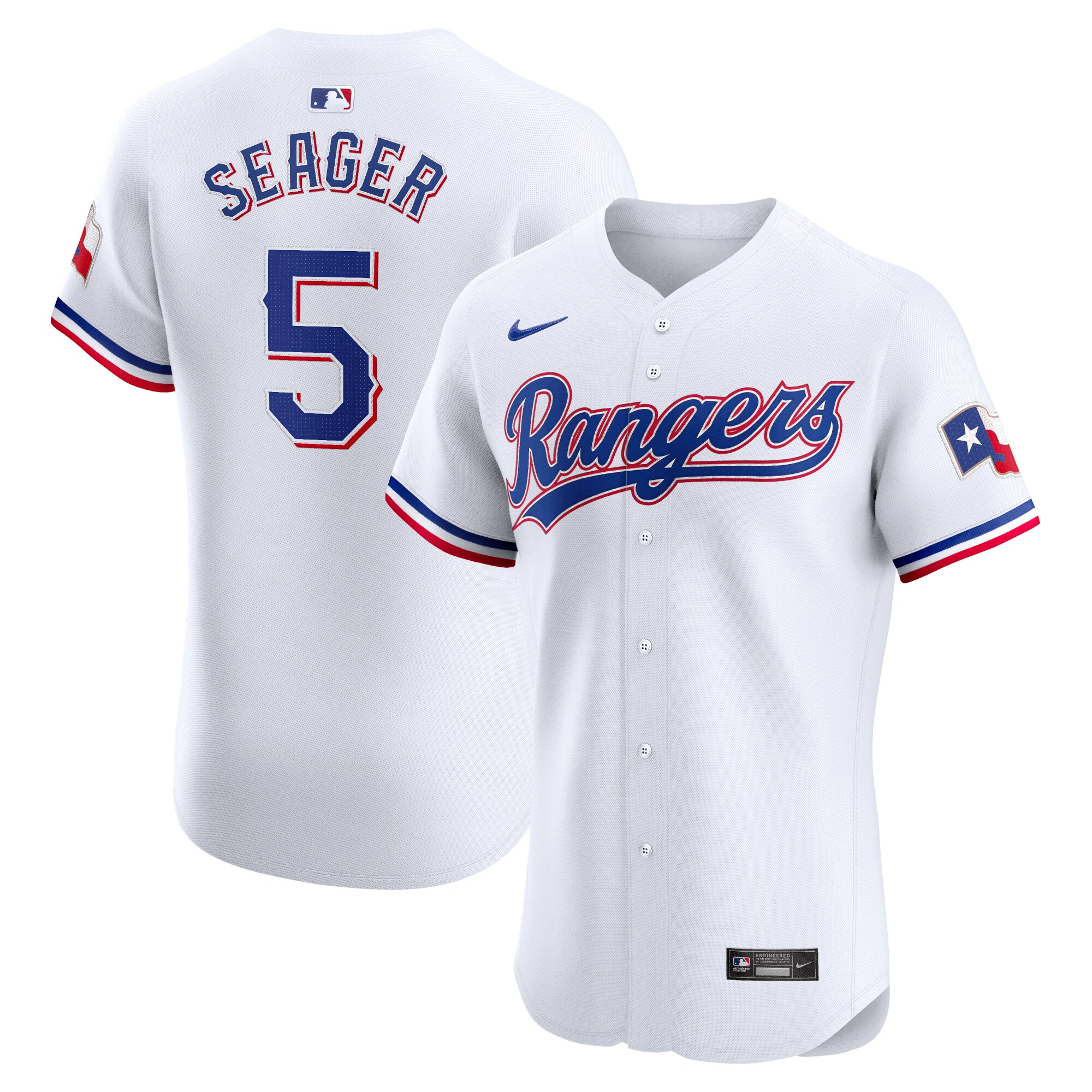 Corey Seager Texas Rangers Home Elite Player Jersey - White
