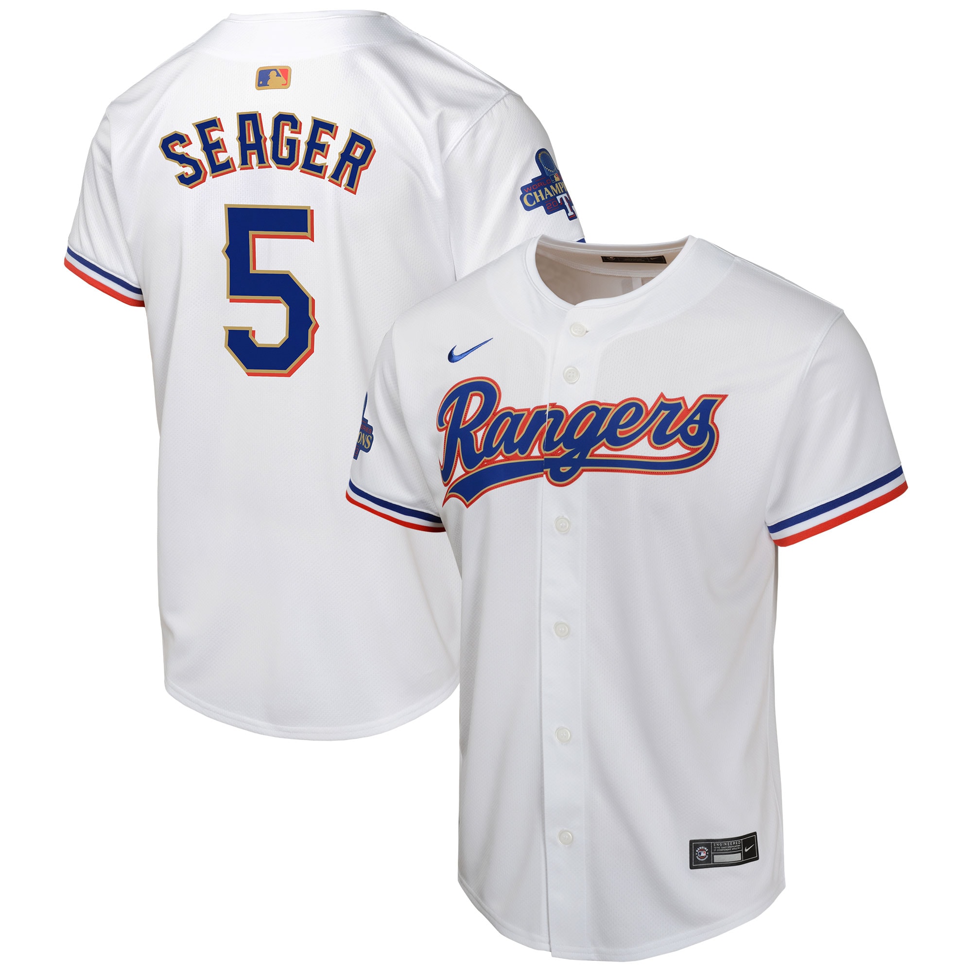 Corey Seager Texas Rangers Youth 2024 Gold Collection Limited Player JerseyÃƒâ€šÃ‚Â ÃƒÂ¢Ã¢â€šÂ¬Ã¢â‚¬Å“ White