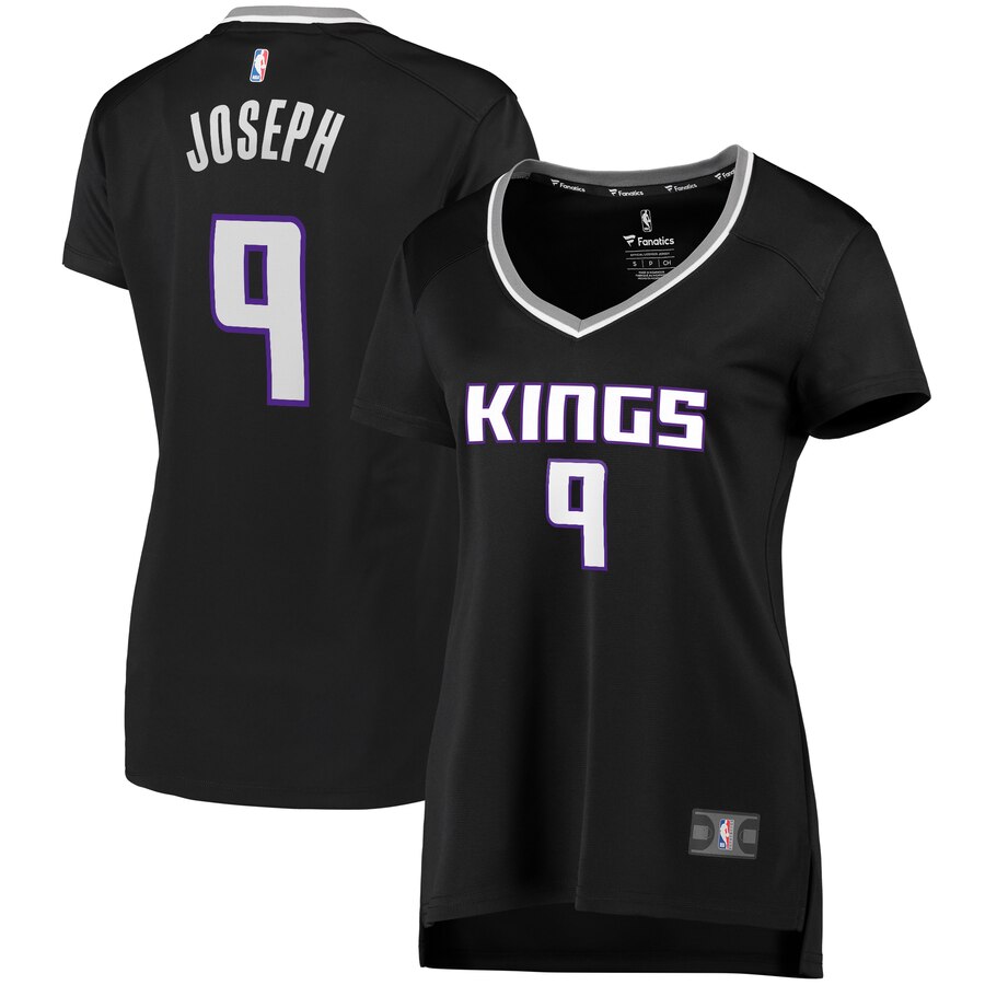 Cory Joseph Sacramento Kings Fanatics Branded Women's Fast Break Player Replica Jersey - Statement Edition - Black