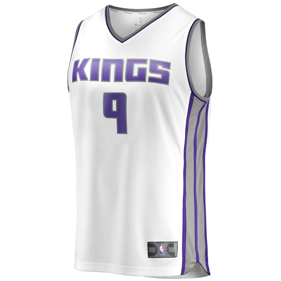 Alternative view of Cory Joseph Sacramento Kings Fanatics Branded Youth Fast Break Replica Player Jersey - Association Edition - White