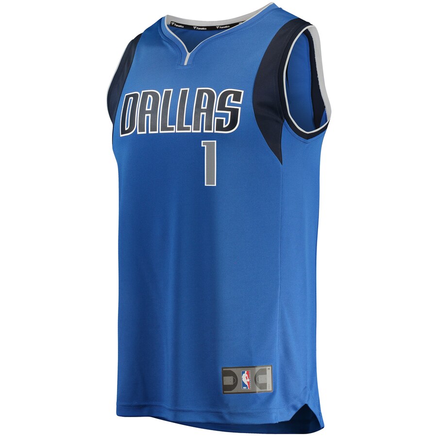 Alternative view of Courtney Lee Dallas Mavericks Fanatics Branded Fast Break Replica Jersey - Icon Edition - Royal