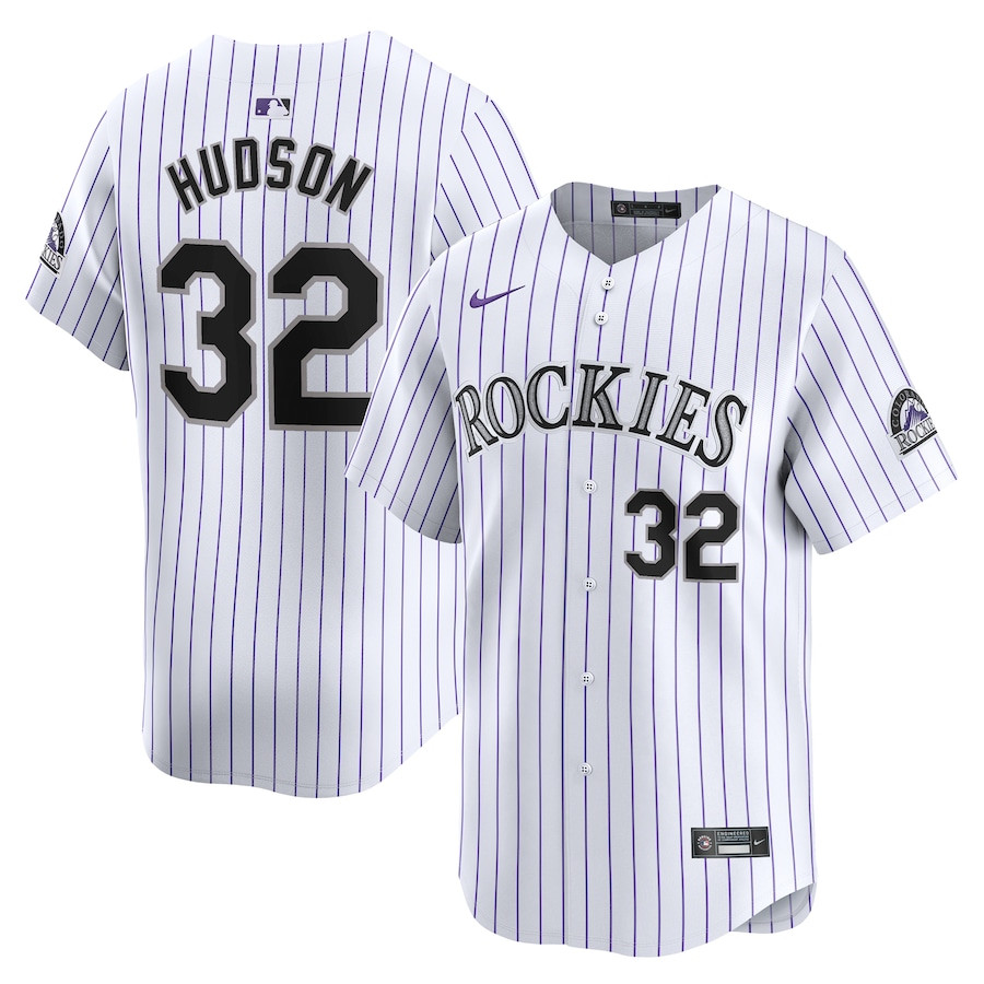 Dakota Hudson 32 Colorado Rockies Home Limited Player Men Jersey - White