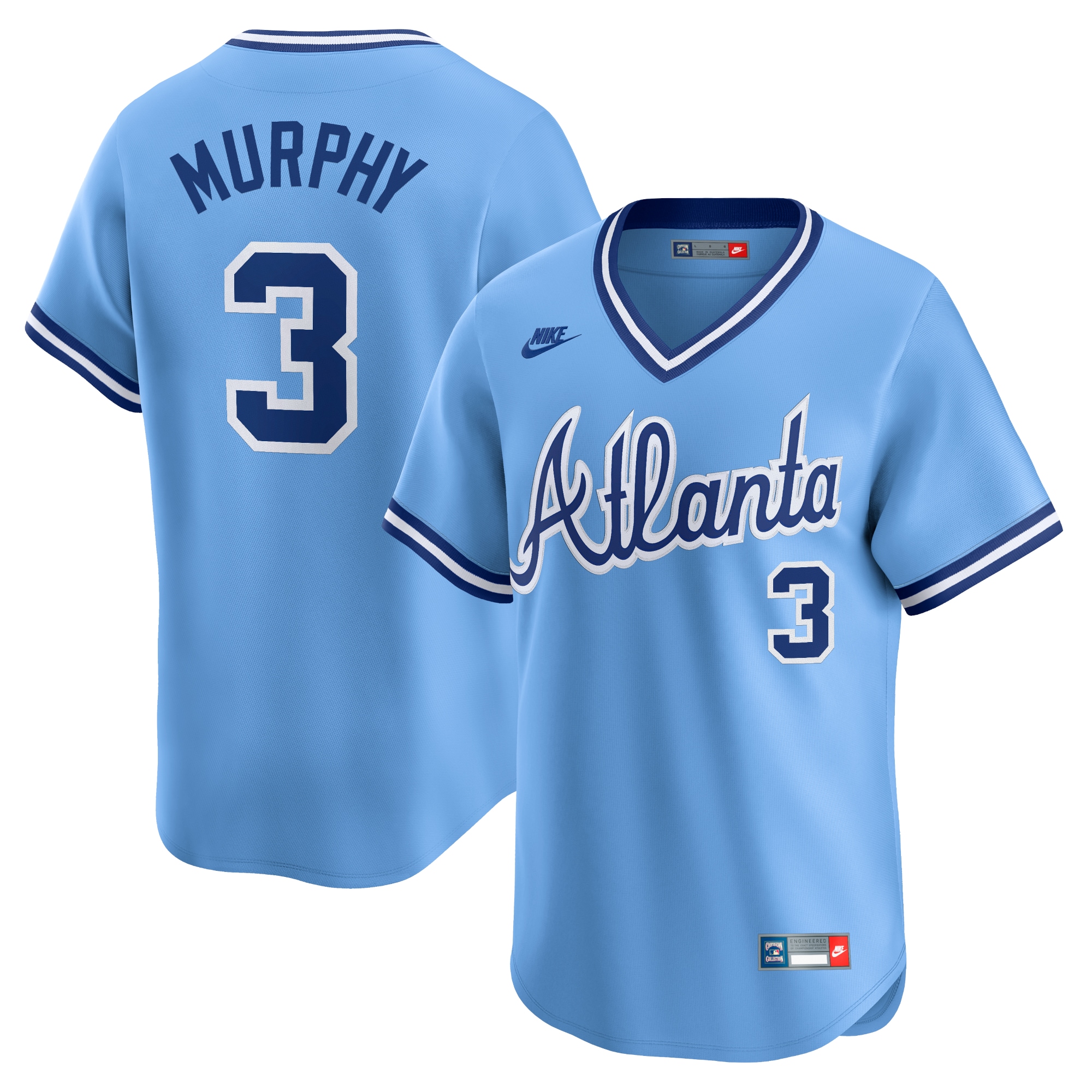 Dale Murphy Atlanta Braves Throwback Cooperstown Limited Jersey - Royal