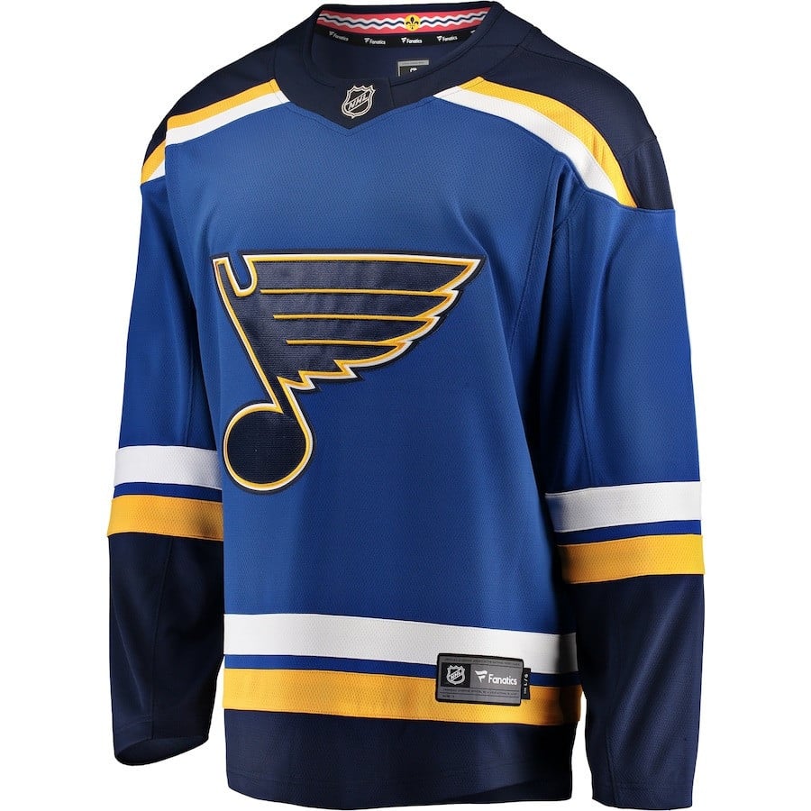 Alternative view of Dalibor Dvorsky #51 St. Louis Blues 2023 Draft Home Men Jersey - Navy - JS727 