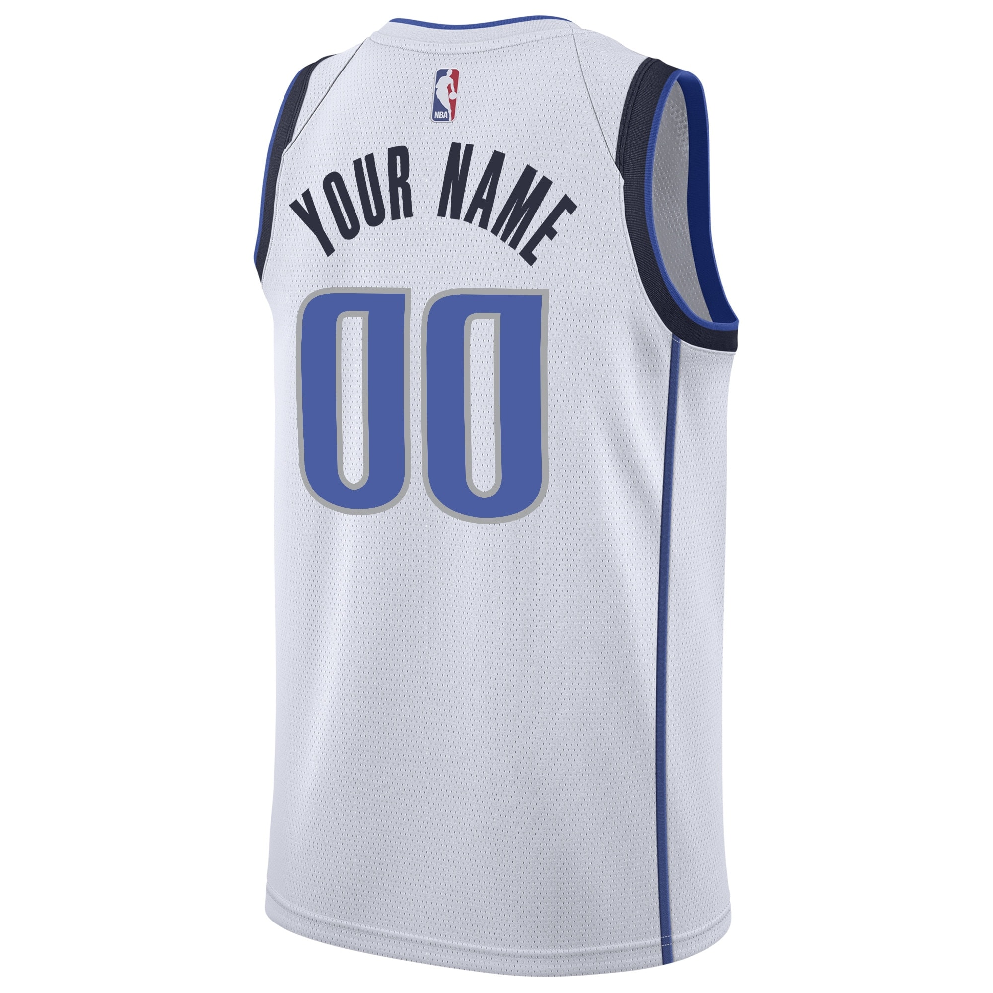 Alternative view of Dallas Mavericks Association Swingman Jersey - Custom - Youth - JS290 