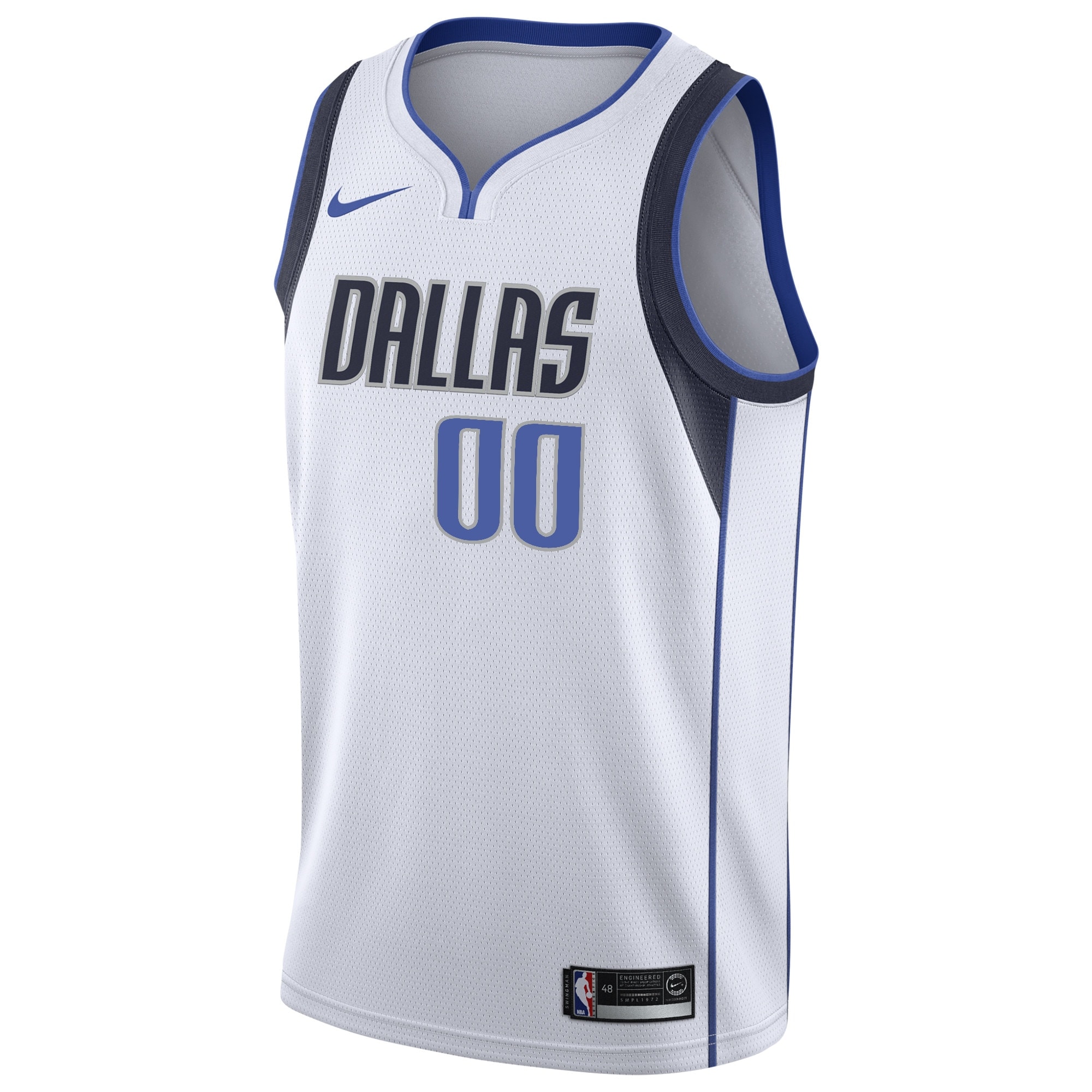Dallas Mavericks Association Swingman Jersey - Custom - Youth - JS290 