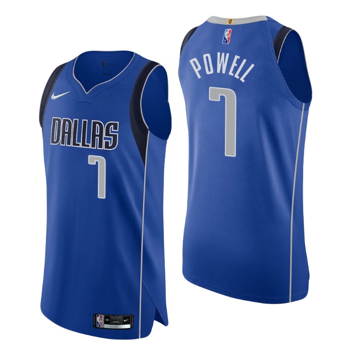 Dallas Mavericks Dwight Powell 2021-22 75th Anniversary Authentic Jersey Icon