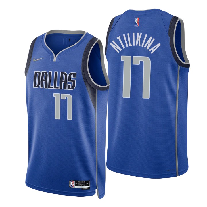 Dallas Mavericks Frank Ntilikina 75th Anniversary Diamond Jersey Icon