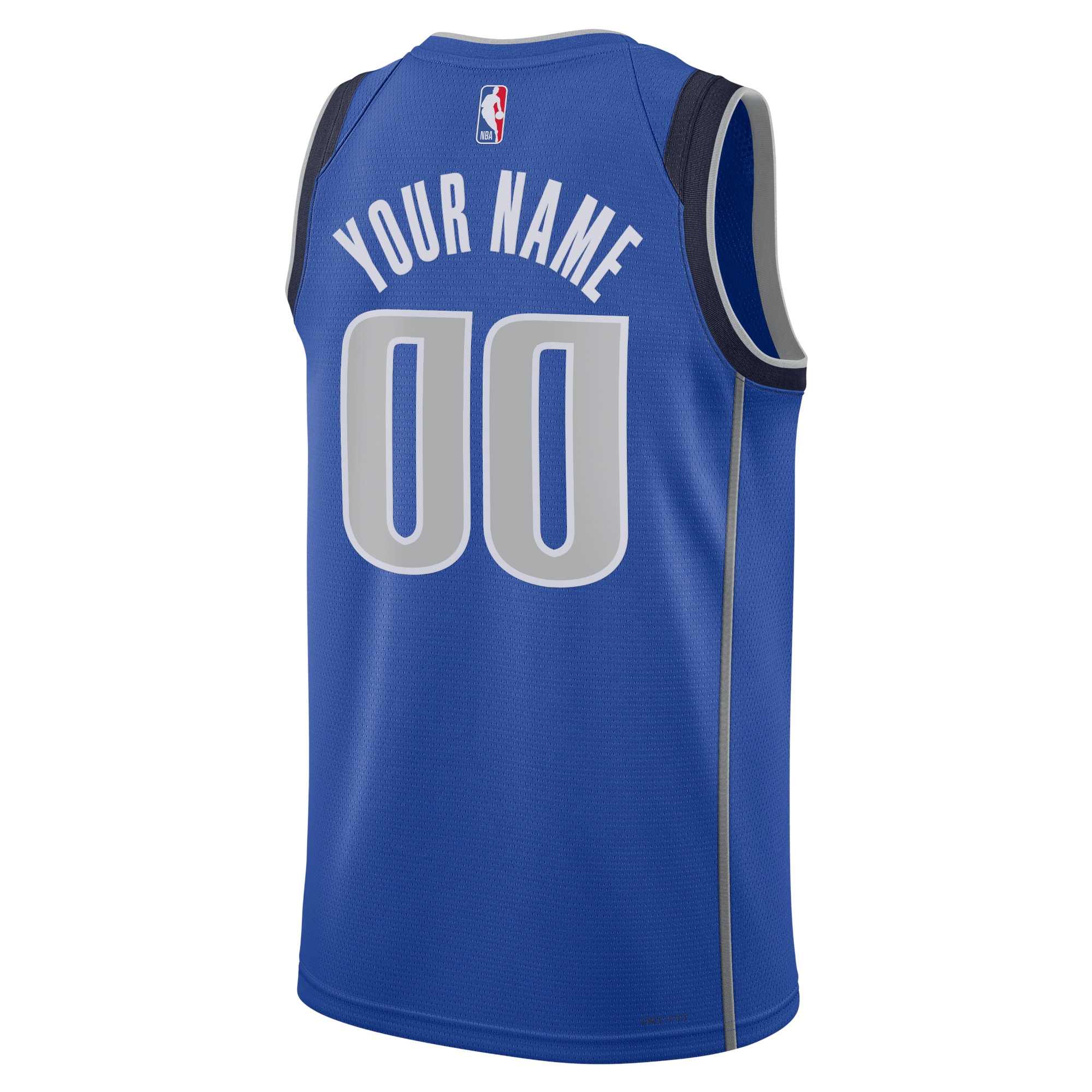 Alternative view of Dallas Mavericks Icon Swingman Jersey - Custom - Unisex - JS592 
