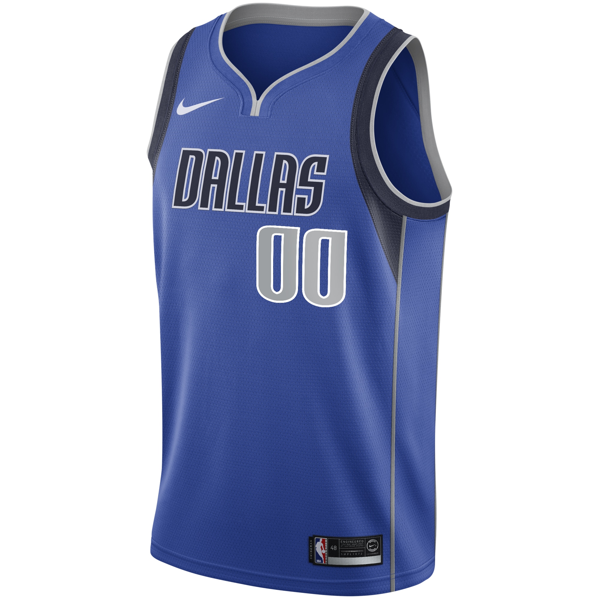 Alternative view of Dallas Mavericks Icon Swingman Jersey - Custom - Youth - JS456 