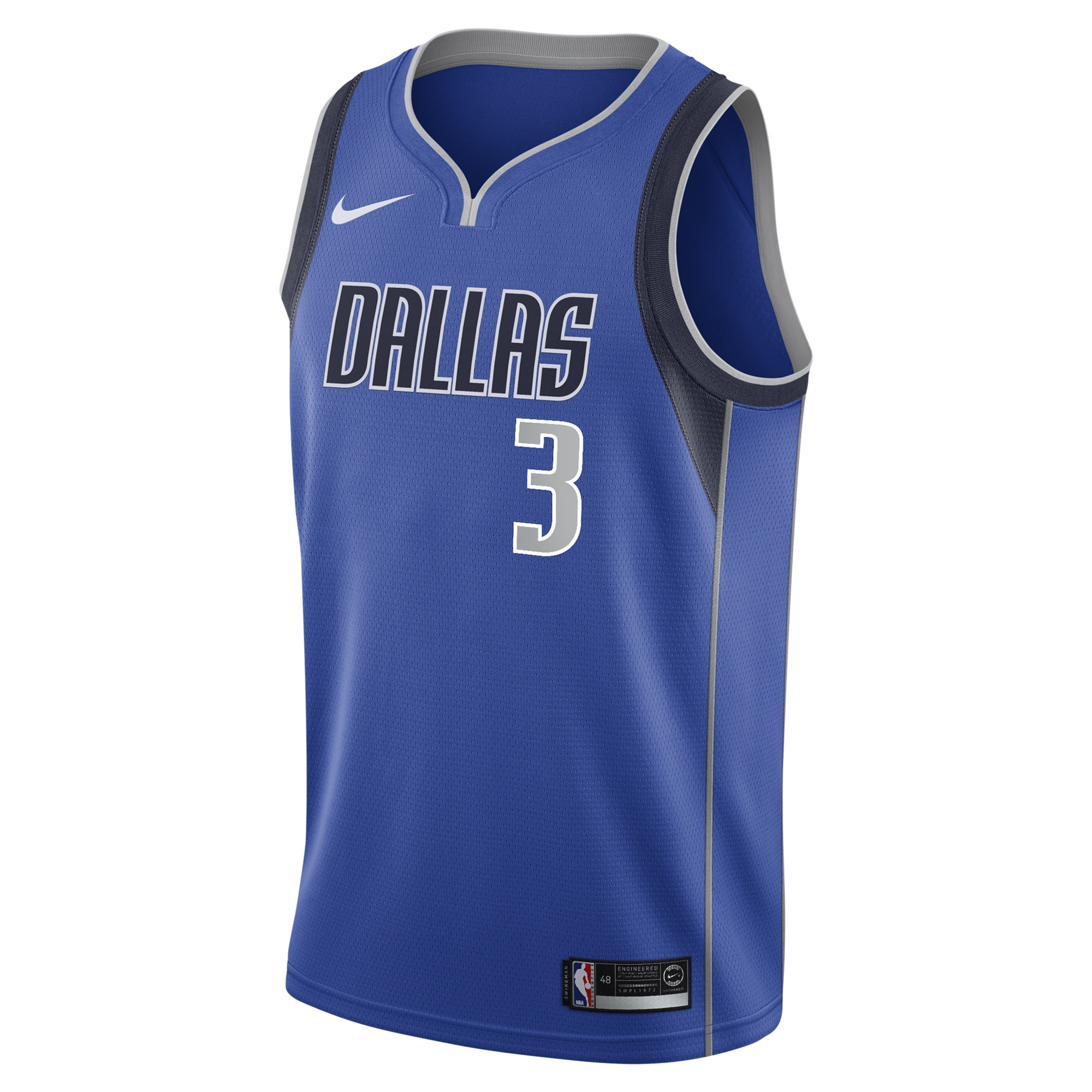 Alternative view of Dallas Mavericks Icon Swingman Jersey - Custom – Youth - JS526 