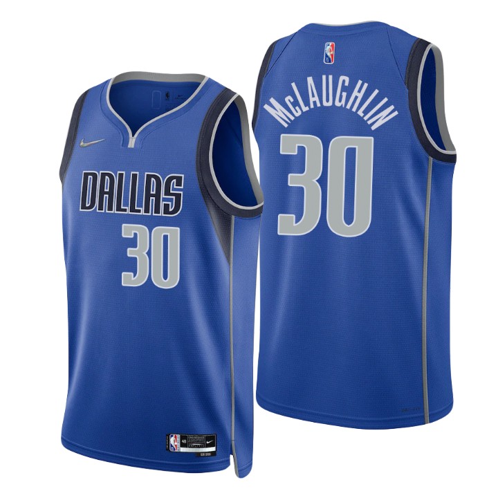 Dallas Mavericks Jaquori Mclaughlin 75th Anniversary Diamond Jersey Icon