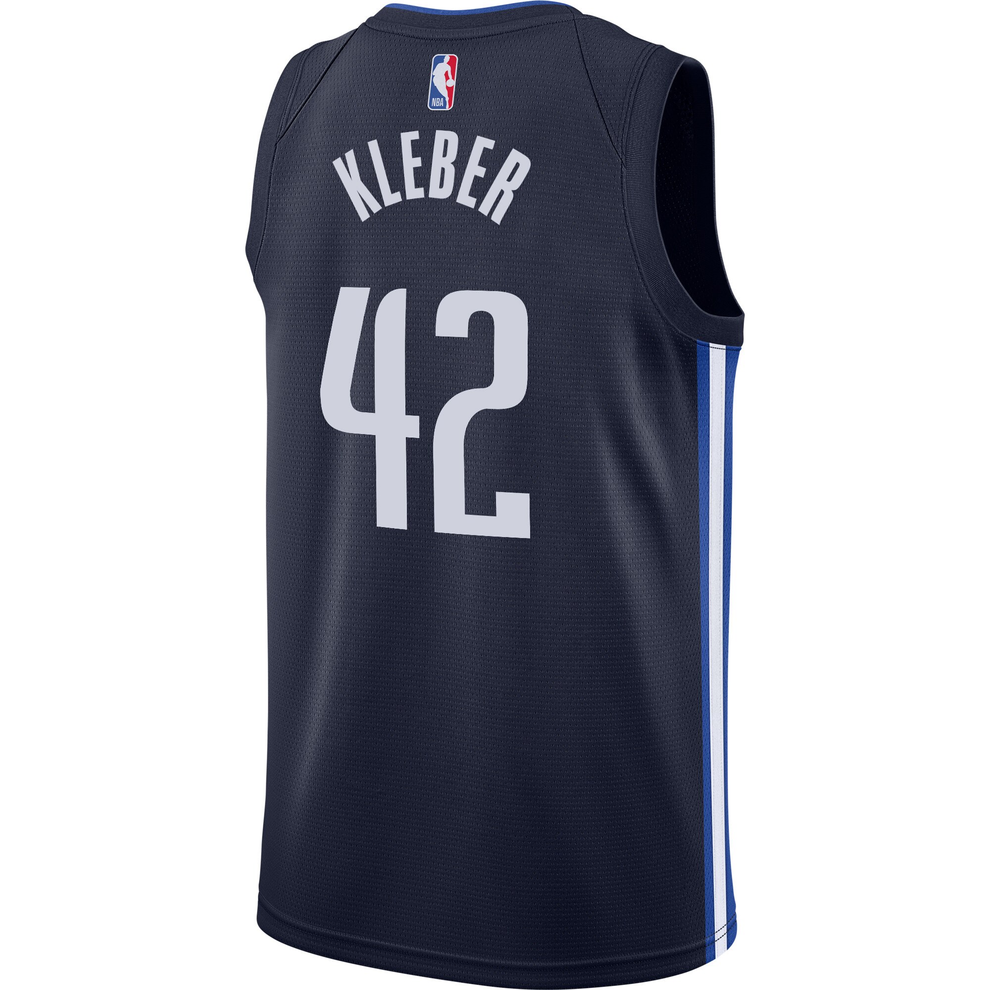 Alternative view of Dallas Mavericks Jordan Statement Edition Swingman Jersey - Navy - Maxi Kleber - Mens - JS233 