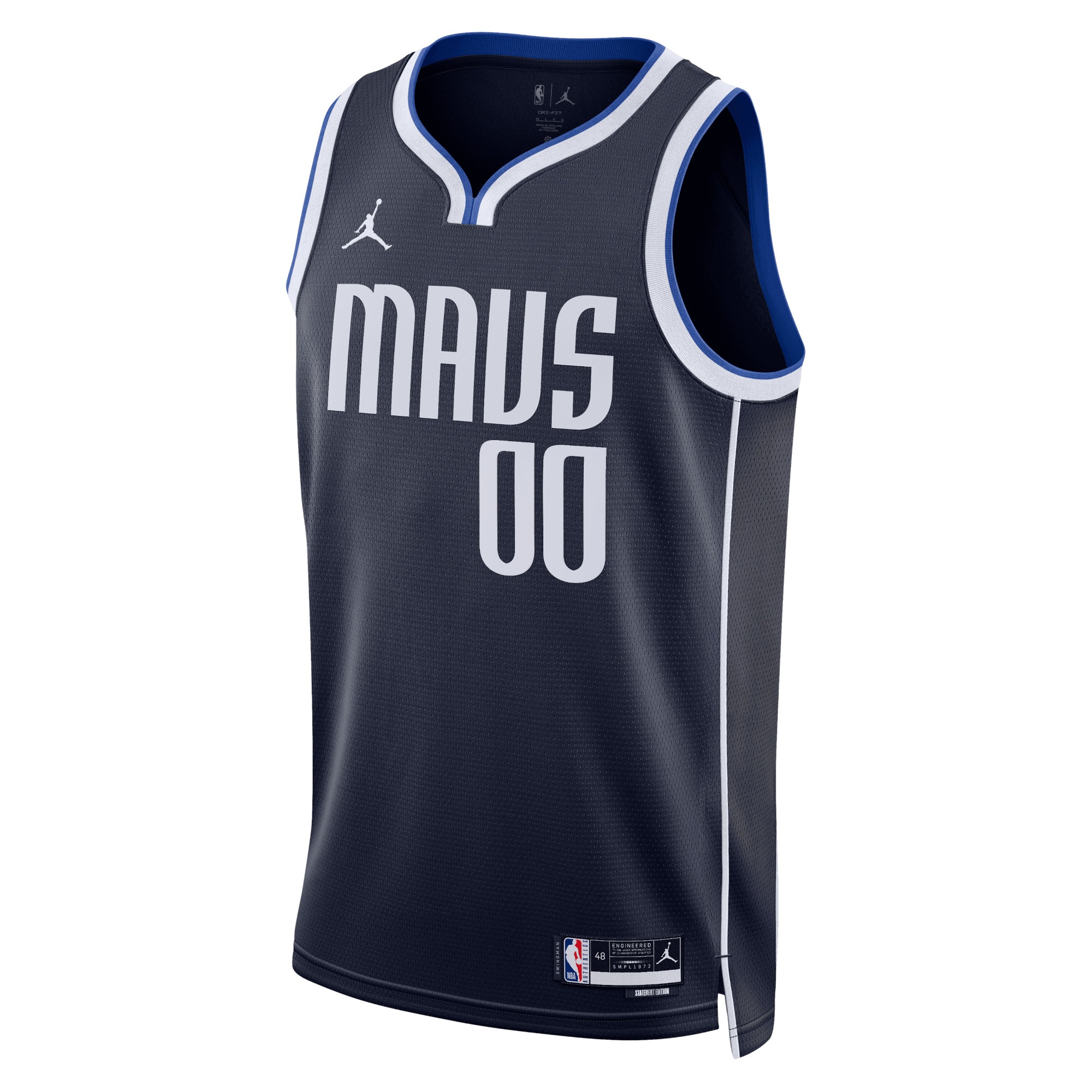 Dallas Mavericks Jordan Statement Swingman Jersey - Custom - Unisex - JS150 