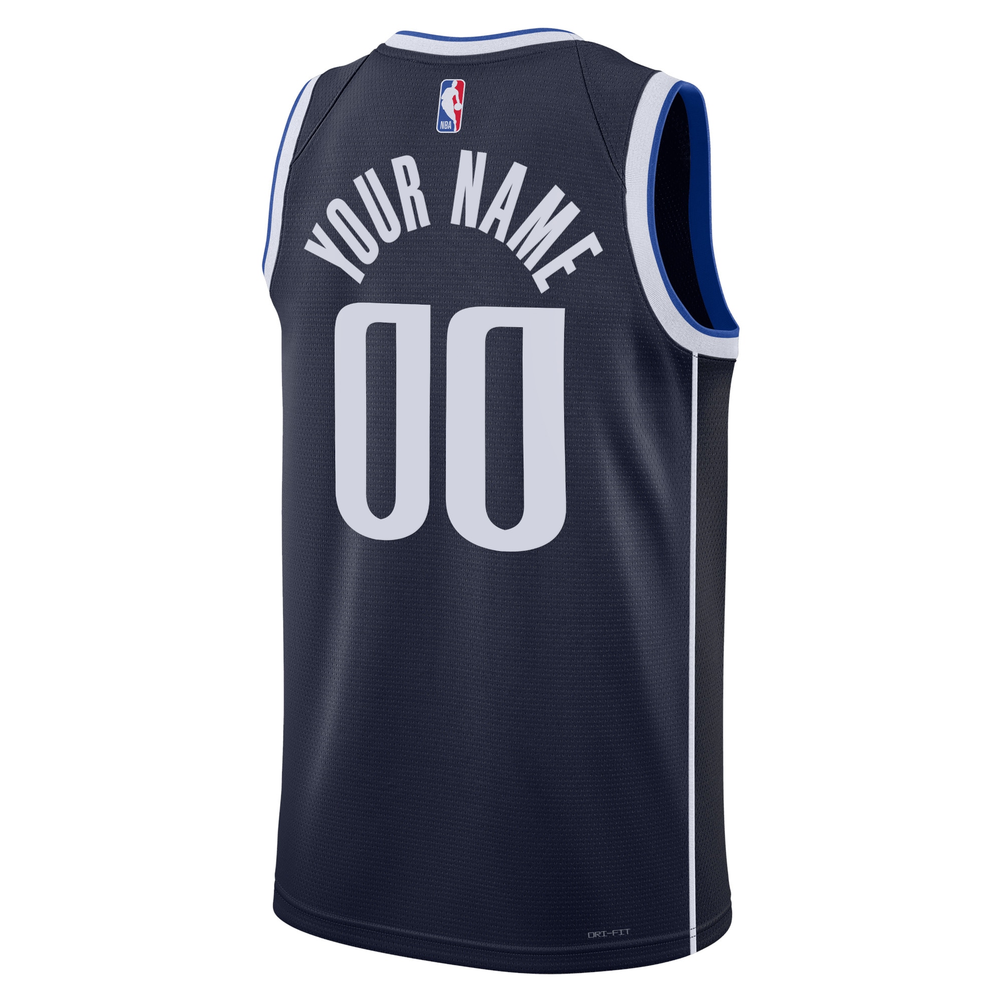 Alternative view of Dallas Mavericks Jordan Statement Swingman Jersey - Custom - Unisex - JS150 