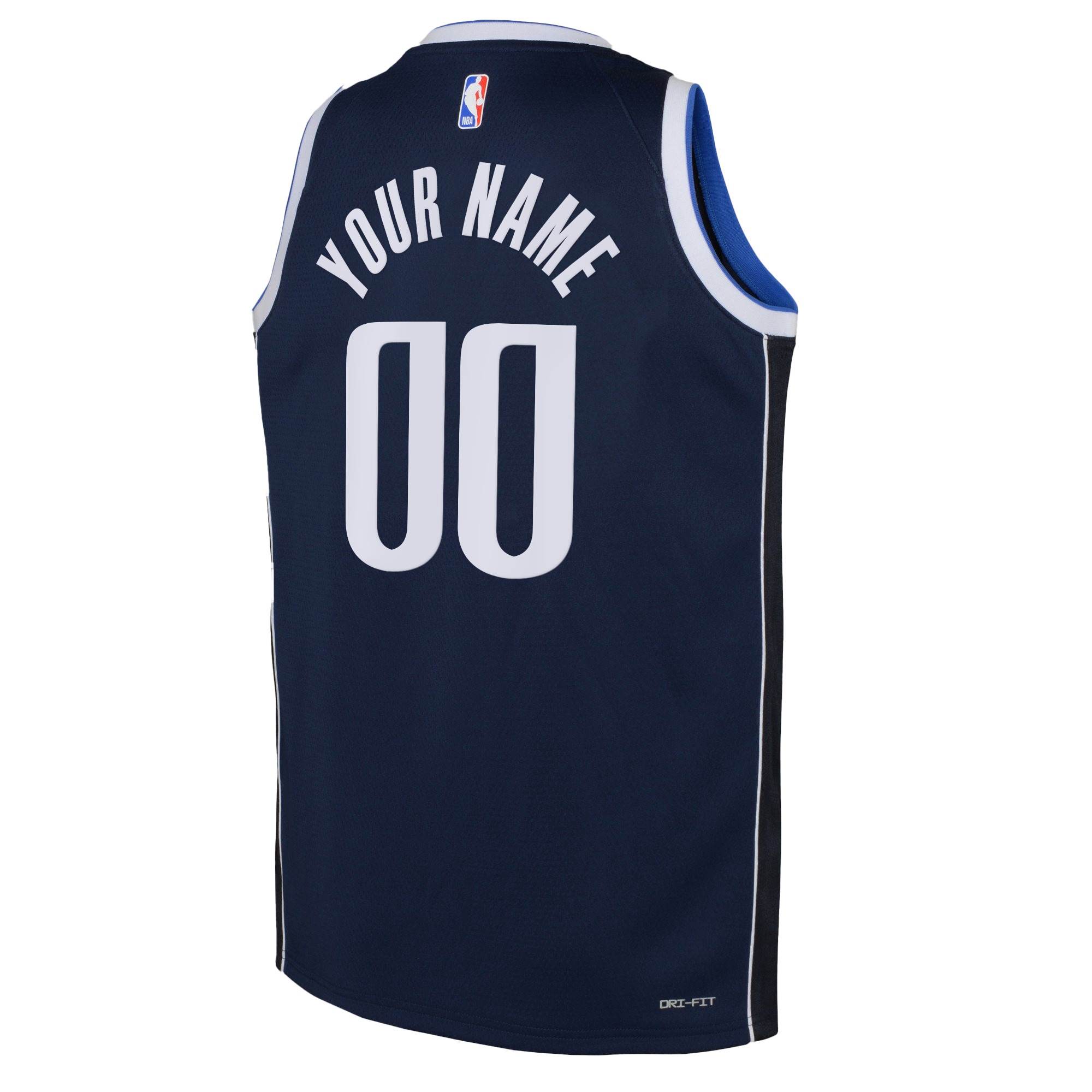 Alternative view of Dallas Mavericks Jordan Statement Swingman Jersey 22 - Custom - Youth - JS667 