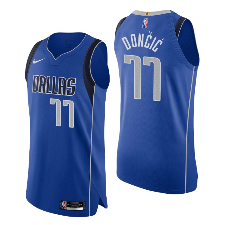 Dallas Mavericks Luka Doncic 2021-22 75th Anniversary Authentic Jersey Icon