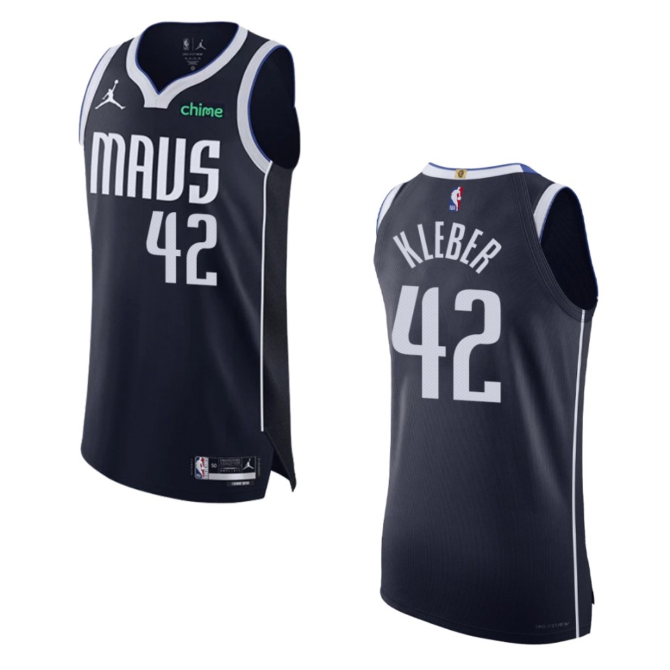 Dallas Mavericks Maxi Kleber 2022-23 Statement Edition Black Jersey