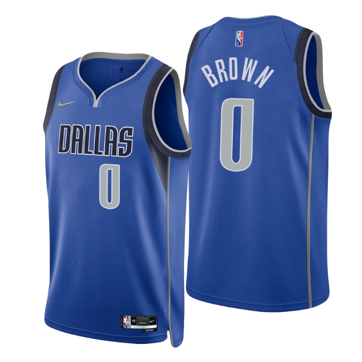 Dallas Mavericks Sterling Brown 75th Anniversary Diamond Jersey Icon