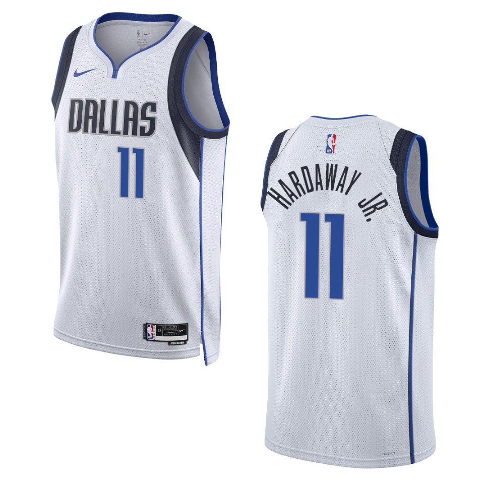 Dallas Mavericks Tim Hardaway Jr 2022-23 Association Edition White Swingman Jersey