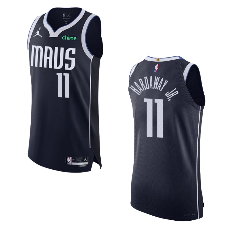 Dallas Mavericks Tim Hardaway Jr 2022-23 Statement Edition Black Jersey