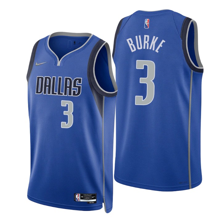 Dallas Mavericks Trey Burke 75th Anniversary Diamond Jersey Icon
