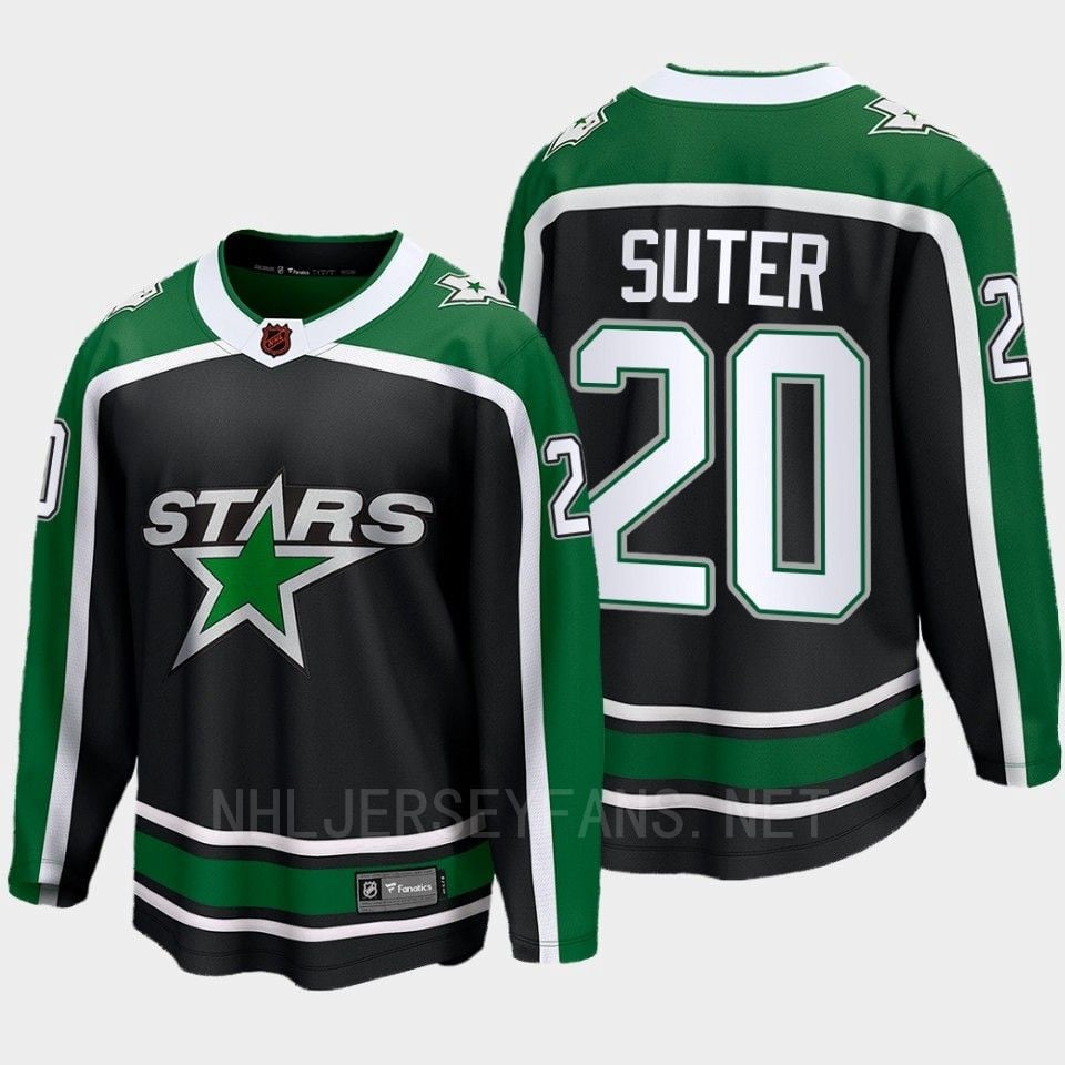 Dallas Stars 2022 Ryan Suter 20 Special Edition 2.0 Breakaway Player Black Jersey - JS234 