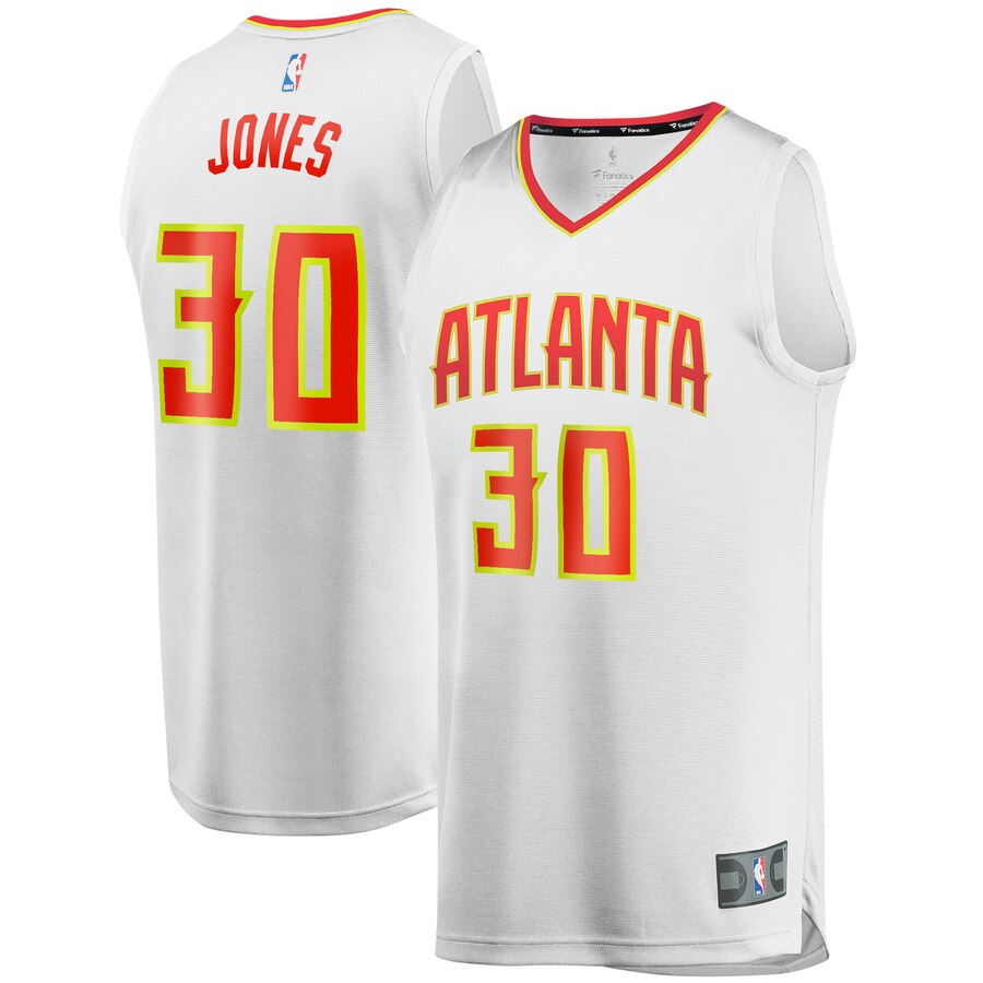 Damian Jones Atlanta Hawks Fanatics Branded Youth Fast Break Replica Player Jersey - Association Edition - White