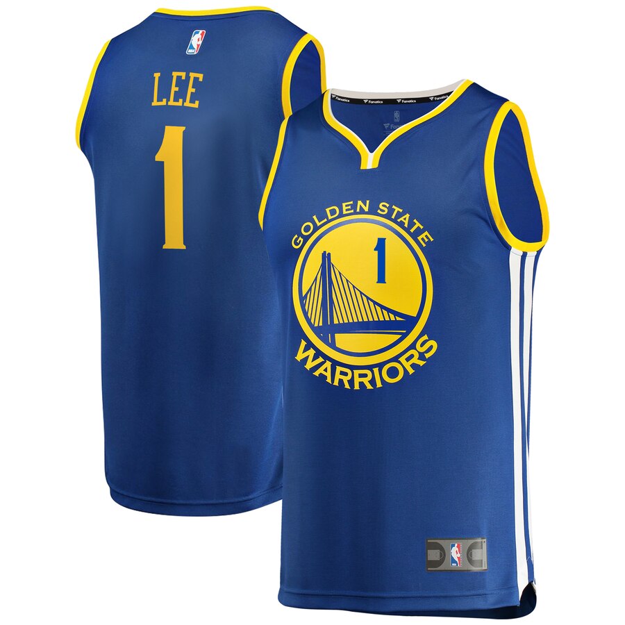 Damion Lee Golden State Warriors Fanatics Branded Fast Break Replica Jersey - Icon Edition - Royal