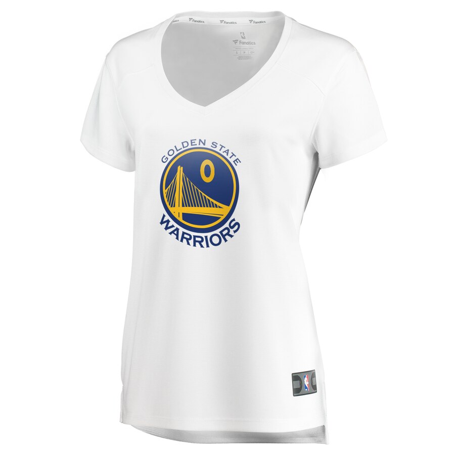 Alternative view of D'angelo Russell Golden State Warriors Fanatics Branded Women's Fast Break Replica Jersey - Association Edition - White