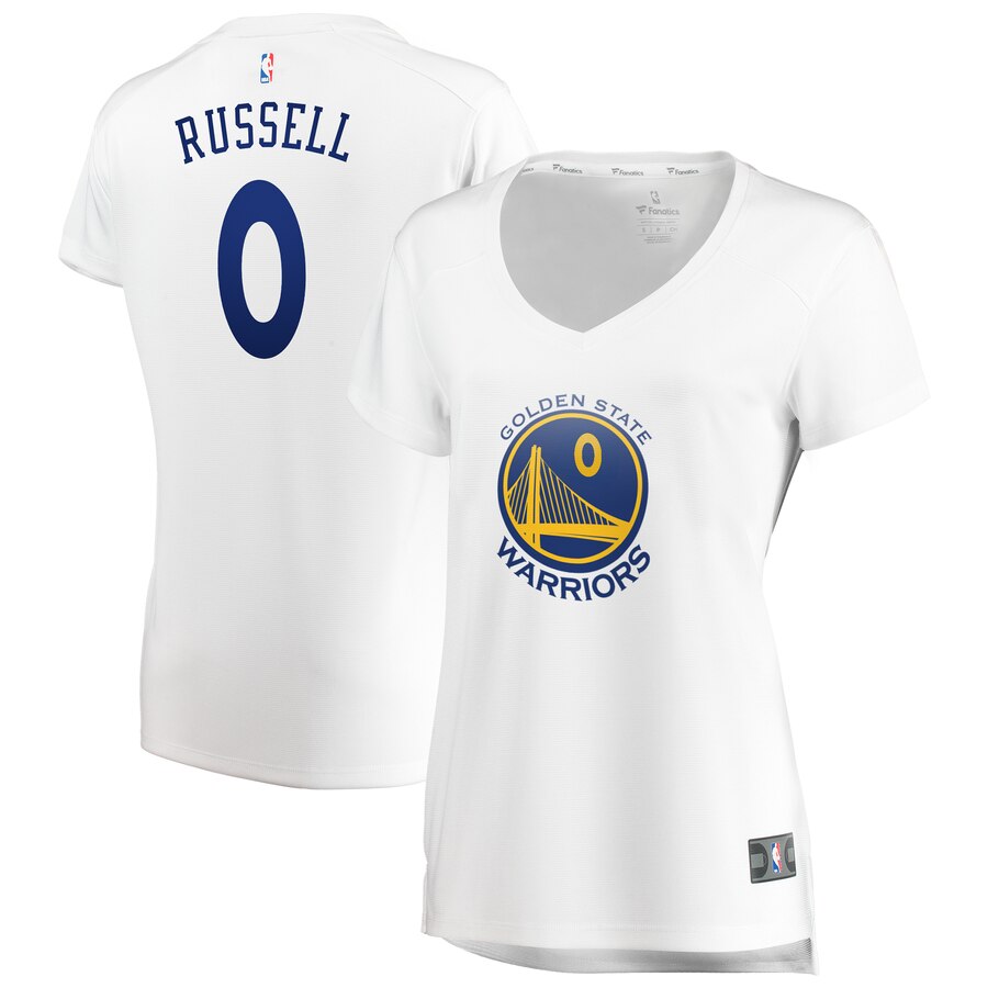 D'angelo Russell Golden State Warriors Fanatics Branded Women's Fast Break Replica Jersey - Association Edition - White