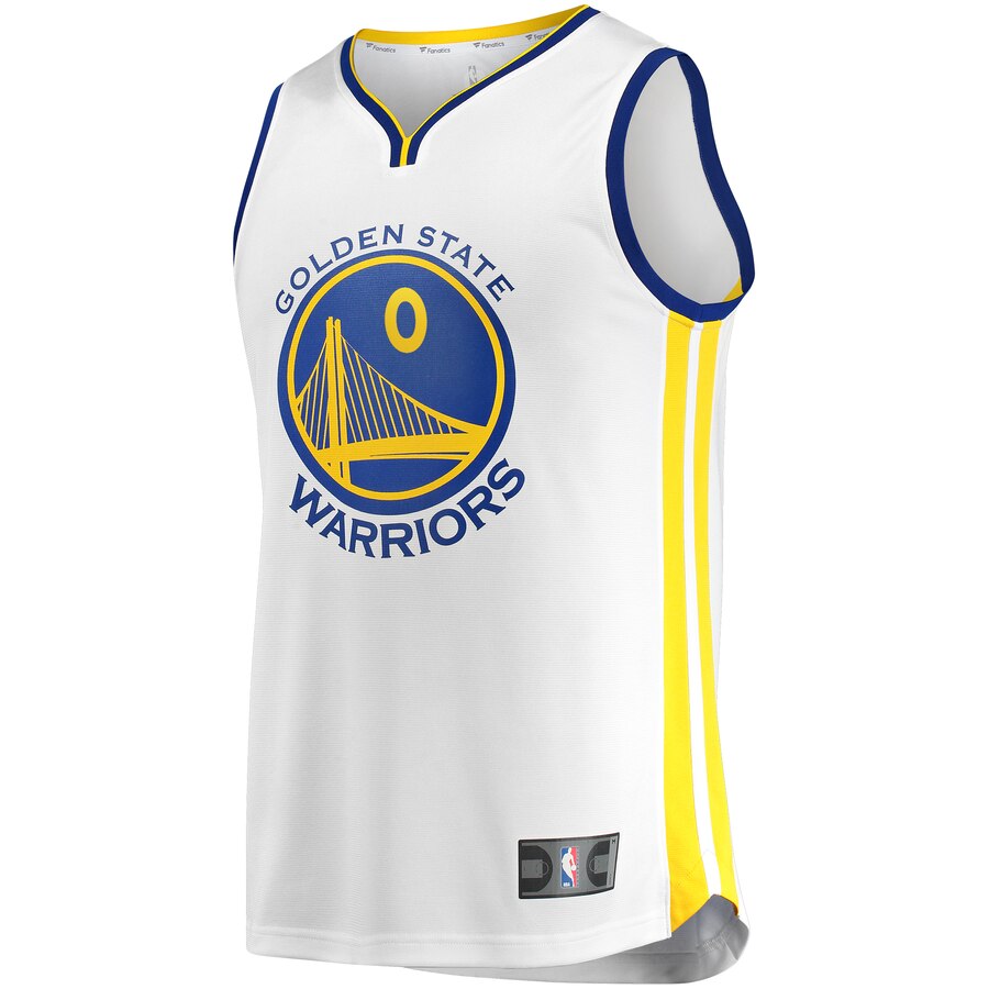 Alternative view of D'angelo Russell Golden State Warriors Fanatics Branded Youth Fast Break Replica Player Jersey - Association Edition - White