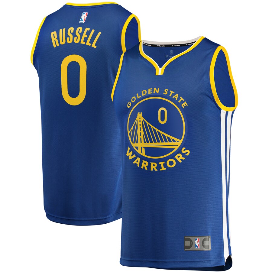 D'angelo Russell Golden State Warriors Fanatics Branded Youth Fast Break Replica Player Team Jersey - Icon Edition - Royal