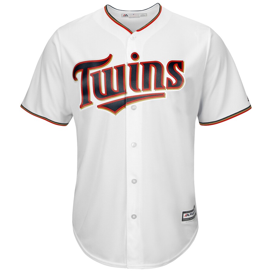 Alternative view of Daniel Santana Minnesota Twins Majestic Cool Base Player Jersey - White