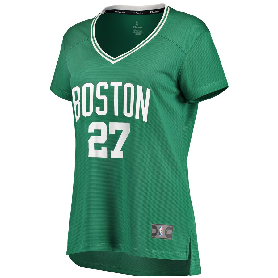 Alternative view of Daniel Theis Boston Celtics Fanatics Branded Women's Fast Break Replica Player Jersey - Icon Edition - Black