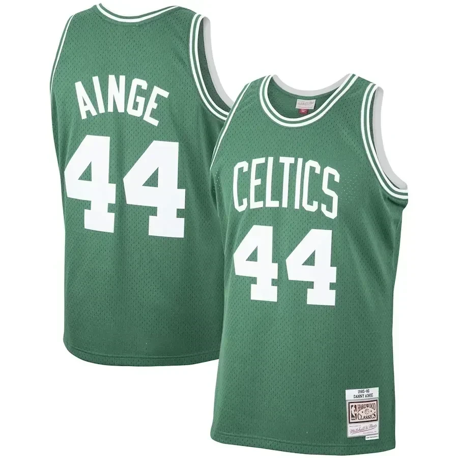 Danny Ainge Boston Celtics Mitchell & Ness 1985-86 Hardwood Classics Swingman Player Jersey - Kelly Green - JS301 