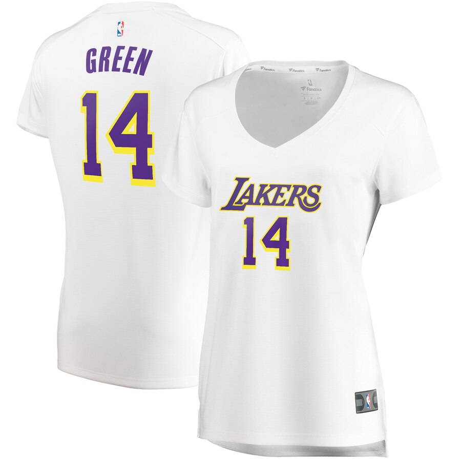 Danny Green Los Angeles Lakers Fanatics Branded Women's Fast Break Replica Player Jersey - Association Edition - White