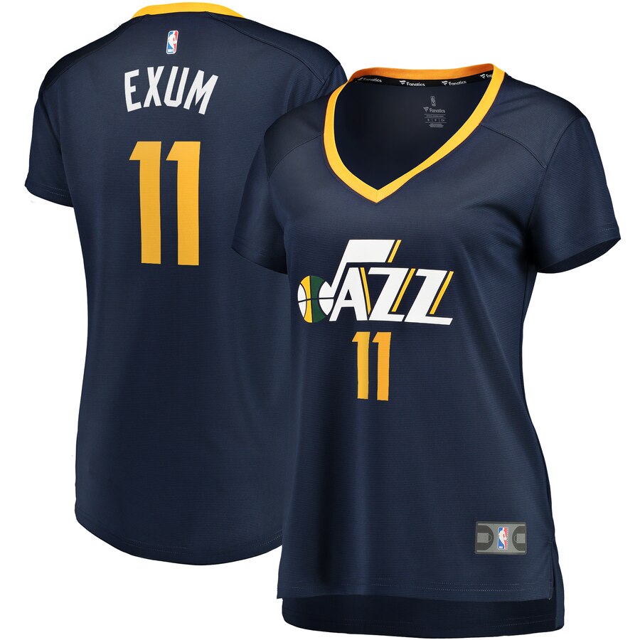 Dante Exum Utah Jazz Fanatics Branded Women's Fast Break Player Jersey - Icon Edition - Navy