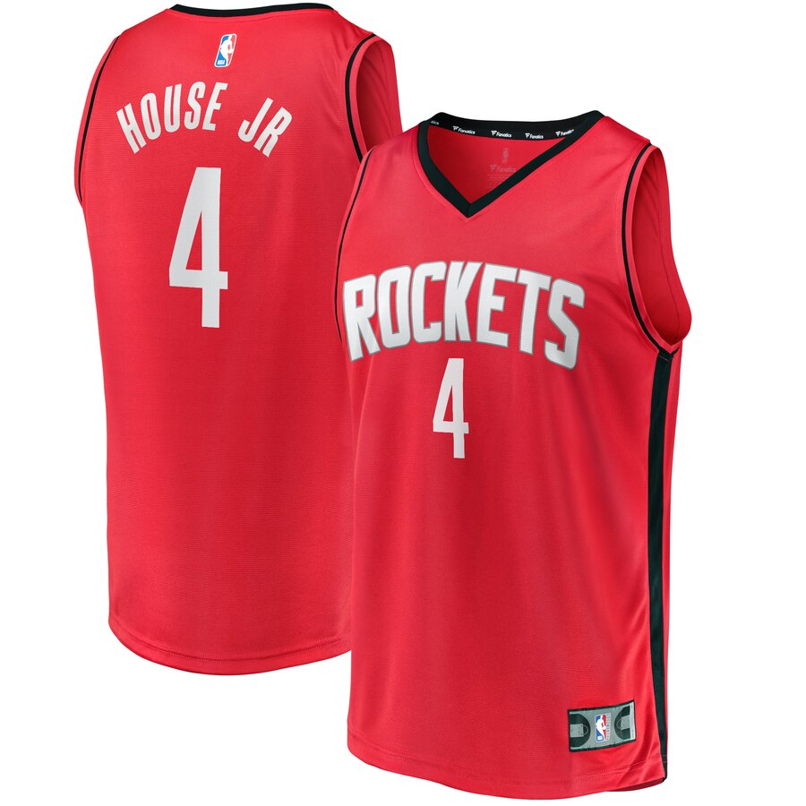 Danuel House Jr. Houston Rockets Fanatics Branded Youth Fast Break Replica Player Jersey - Icon Edition - Red