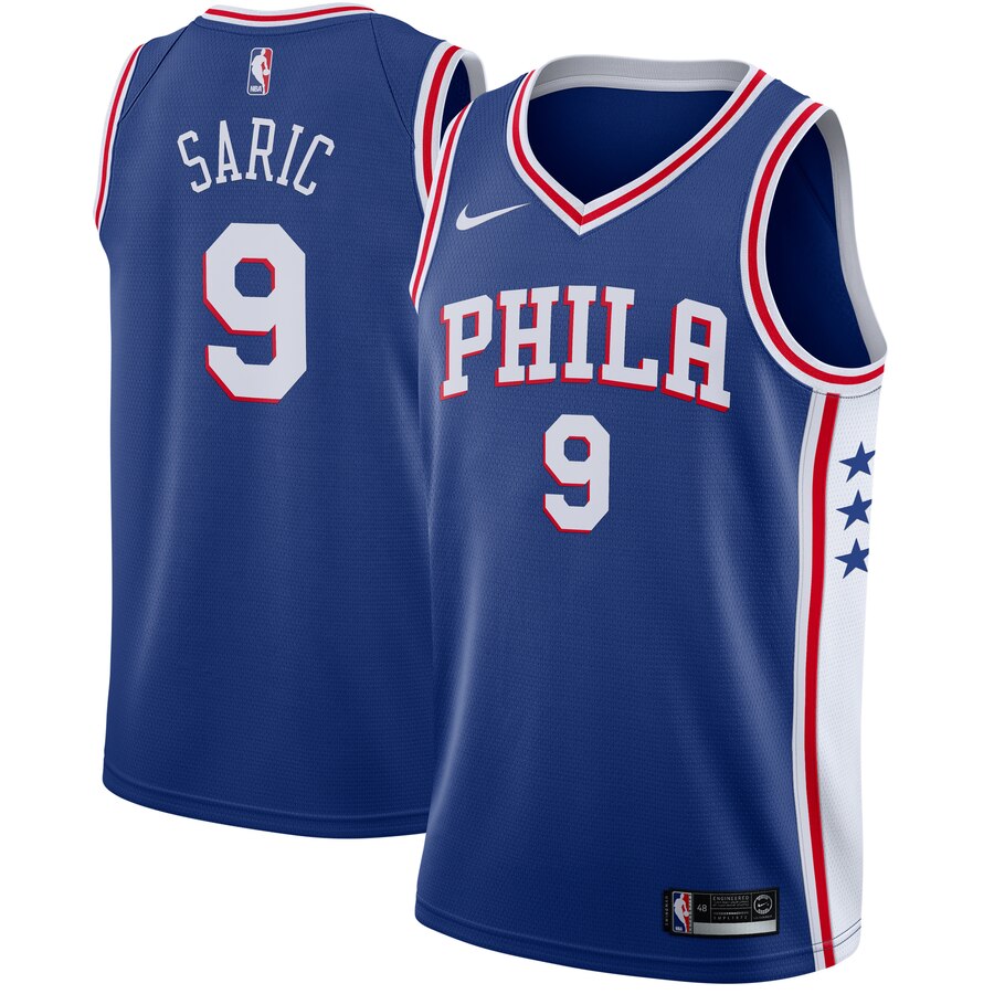 Dario Saric Philadelphia 76ers Swingman Jersey Blue - Icon Edition