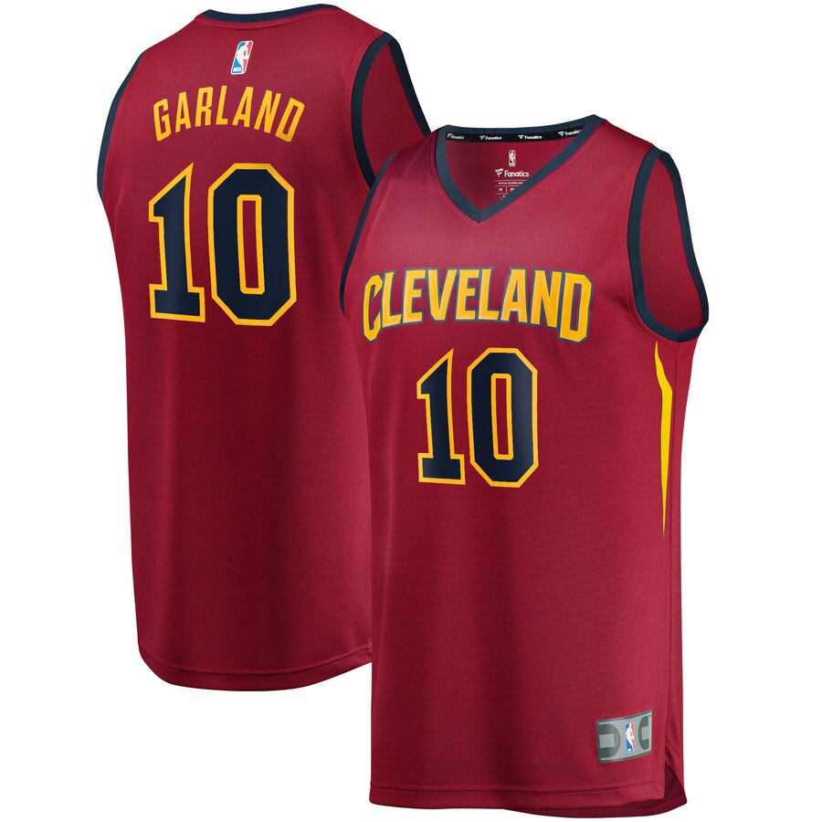 Darius Garland Cleveland Cavaliers Branded Youth 2019 Nba Draft First Round Pick Fast Break Replica Jersey Wine - Icon Edition