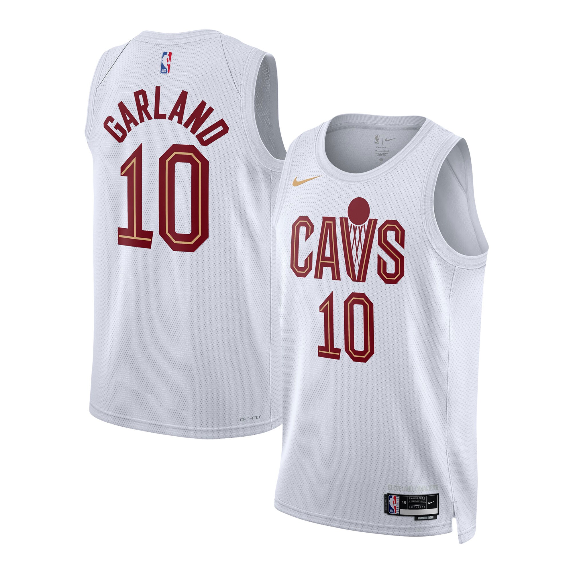 Darius Garland Cleveland Cavaliers Unisex Swingman Jersey - Association Edition - White