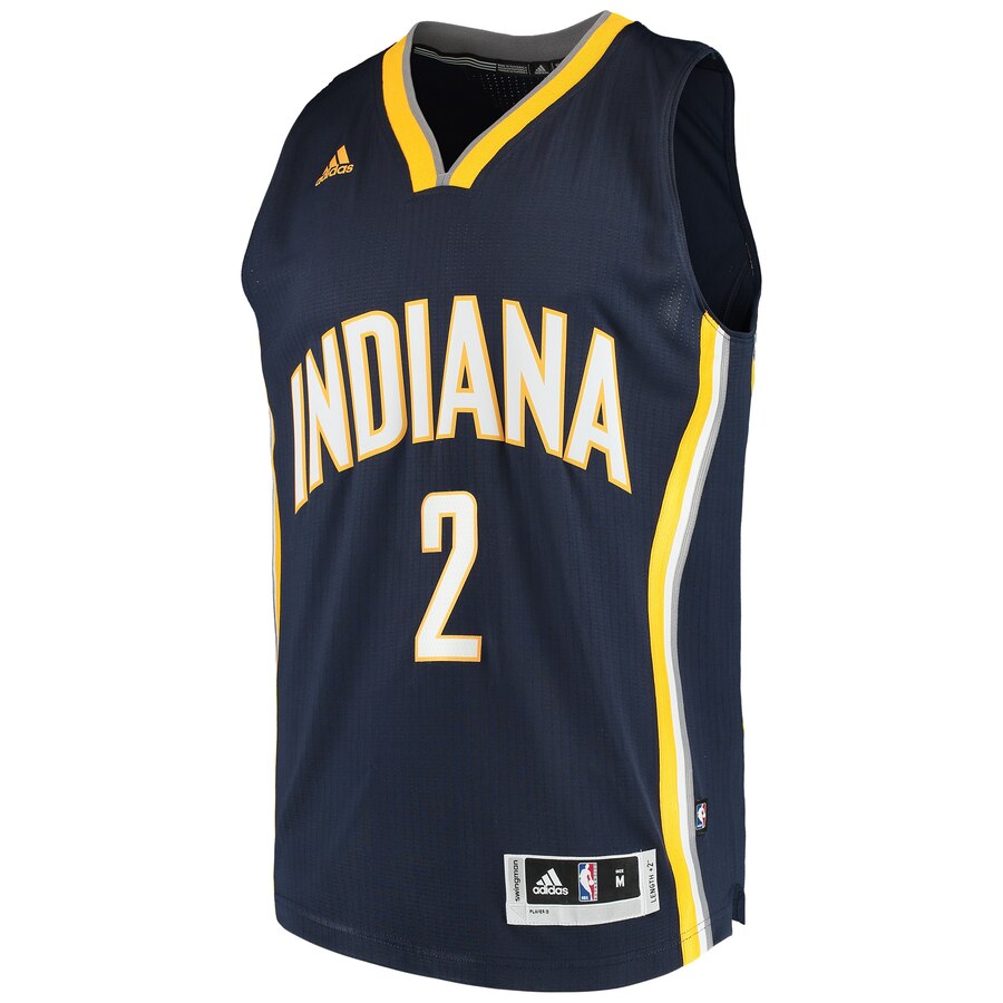 Alternative view of Darren Collison Indiana Pacers Adidas Swingman Jersey - Navy