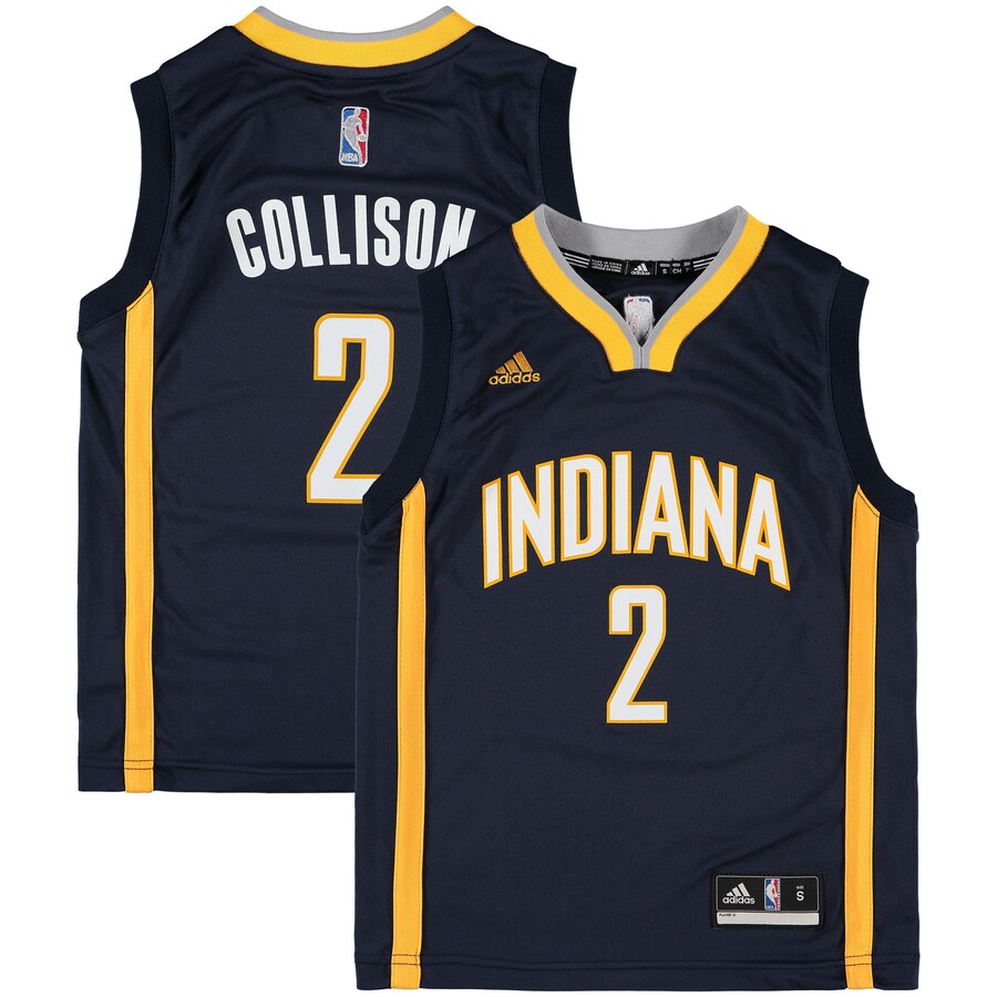 Darren Collison Indiana Pacers Adidas Youth Replica Jersey - Navy