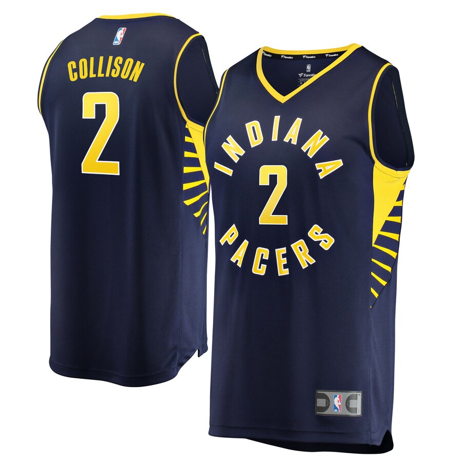Darren Collison Indiana Pacers Fanatics Branded Youth Fast Break Replica Jersey Navy - Icon Edition