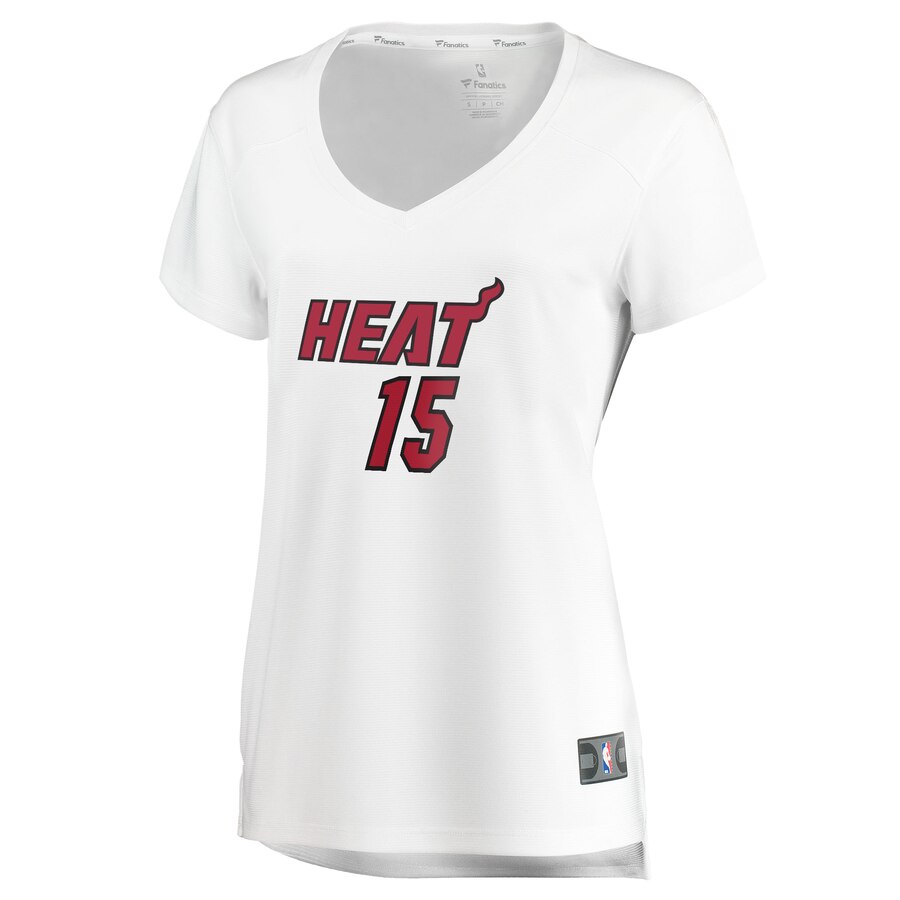 Alternative view of Daryl Macon Miami Heat Fanatics Branded Women's Fast Break Player Jersey - Association Edition - White