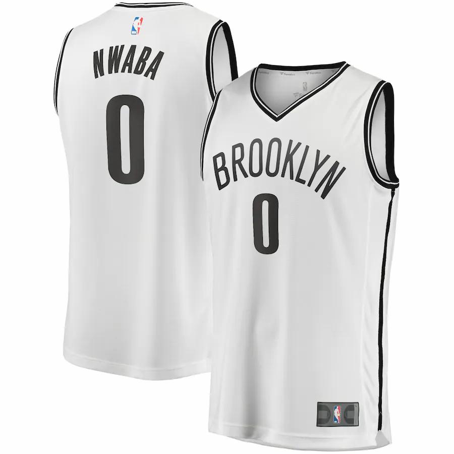David Nwaba Brooklyn Nets Fanatics Branded Fast Break Player Jersey - Association Edition - White