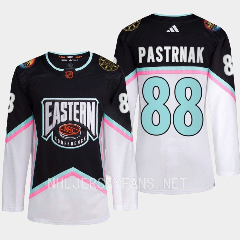 David Pastrnak 88 Boston Bruins 2023 All-Star Game Jersey Black Equipment - JS673 